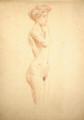 Ayakta Nü Profili - Standing Nude Profile