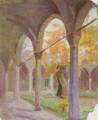 Revaklı Medrese Avlusu - Porched Garden of Theological School