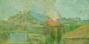 Köyde Yangın - Fire in Village