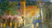 Kadir Gecesi Alayı Eskizi - Study for Kadir Night Procession